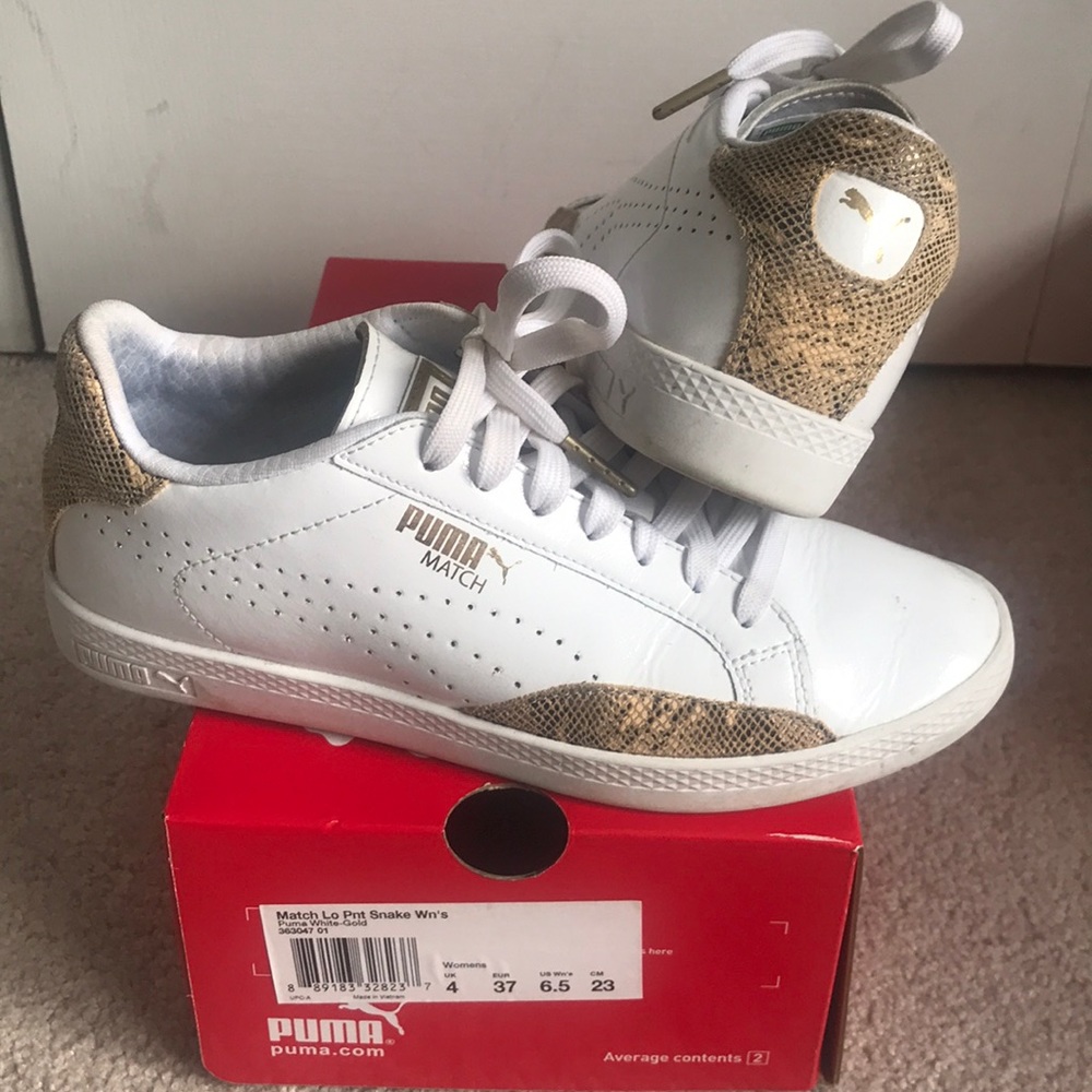 Puma Snake pattern leather sneaker